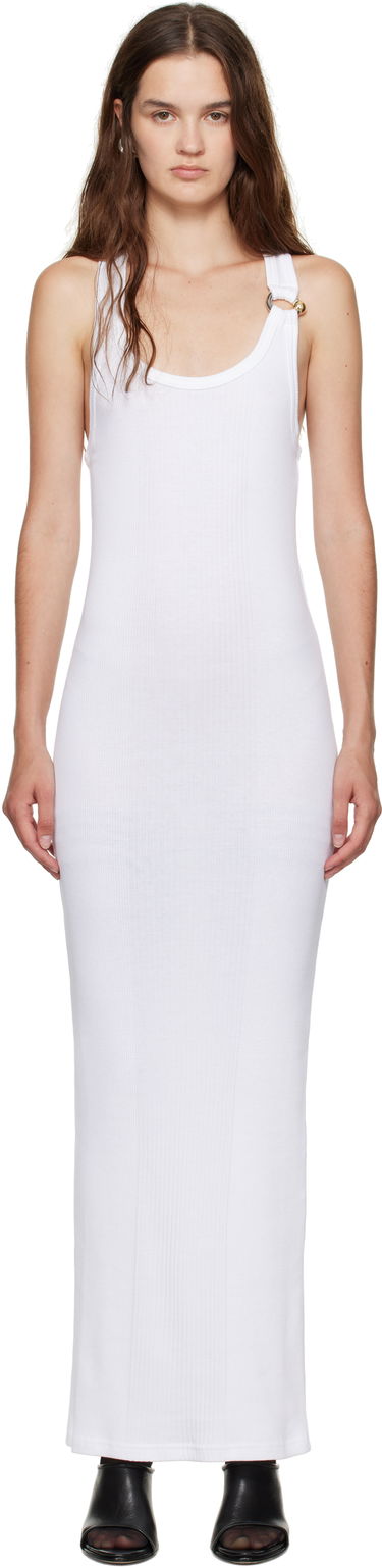 Šaty Jean Paul Gaultier Jean Paul Gaultier 'The Piercing' Maxi Dress Biela | 25/03-W-DR067-J014-01, 0