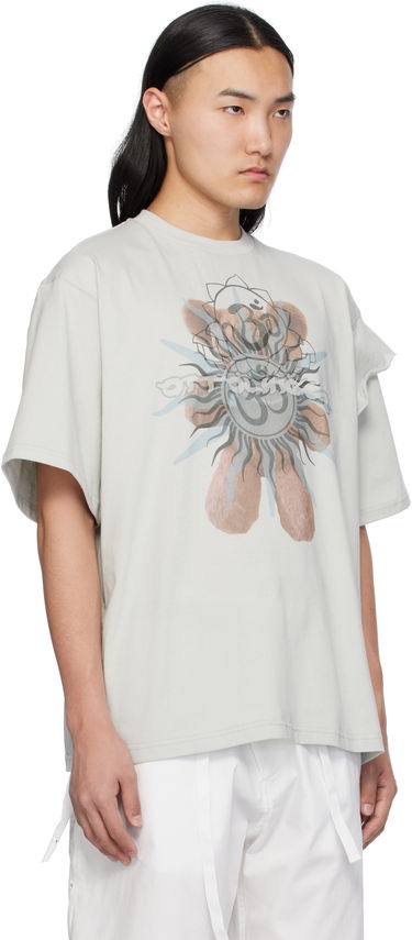 Tričko Ottolinger Ottolinger Deconstructed Oversized T-Shirt Šedá | 115-102415-02, 1