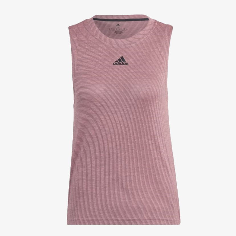Tielko adidas Originals Match Ribbed Tank Top Ružová | HH7696