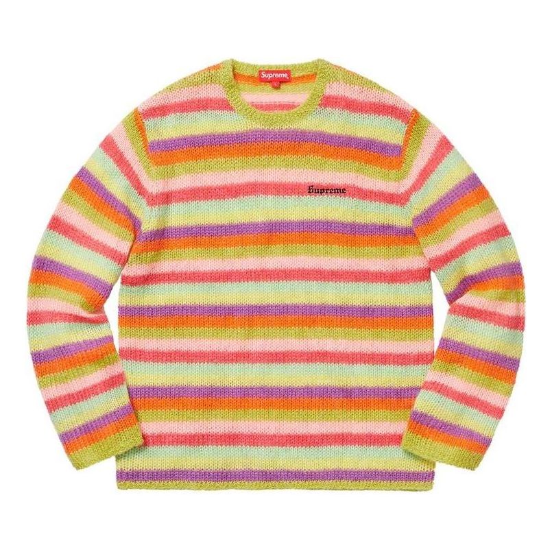 Sveter Supreme Striped Mohair Sweater Rôznofarebný | SUP-FW19-184