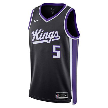 Dres Nike Dri-FIT NBA De'Aaron Fox Sacramento Kings Icon Edition 2023/24 Swingman Jersey Čierna | DX8621-010, 1