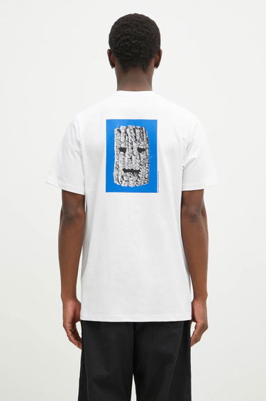 Tričko WOOD WOOD Wood Wood Mela Mask T-Shirt Biela | 12432503.2106, 0