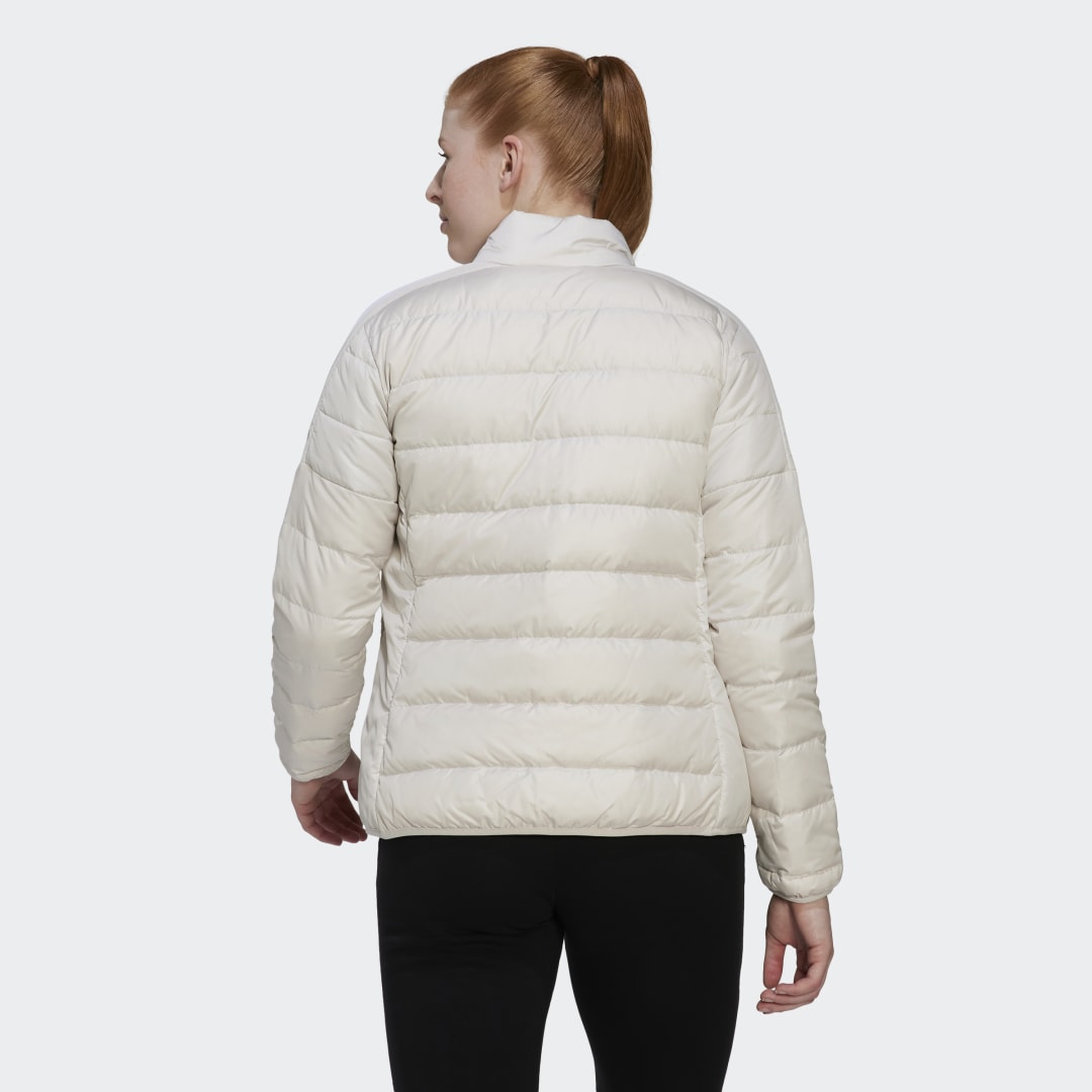 Prešívaná bunda adidas Originals Essentials Down Jacket Béžová | HK4664, 1