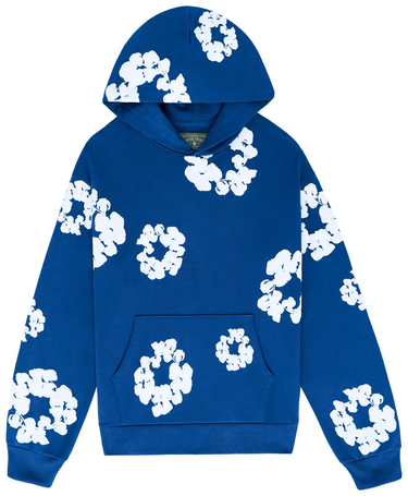 Mikina Denim Tears Denim Tears Cotton Wreath Hoodie S Modrá | 301-020-30-BLUE, 0