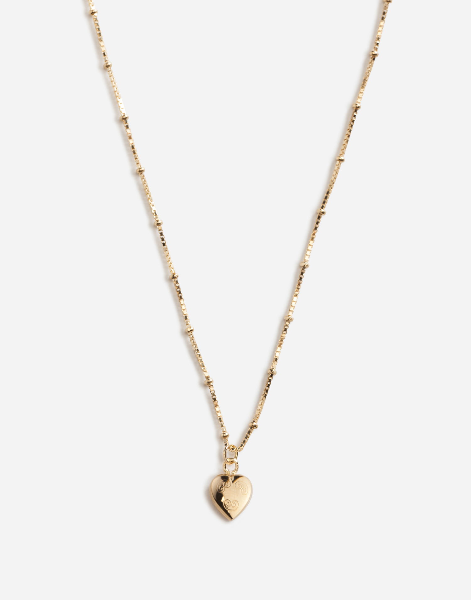 Náhrdelník Dolce & Gabbana Dolce & Gabbana Heart Charm Necklace Metalická | WAEJ4GW0001ZOO00, 1
