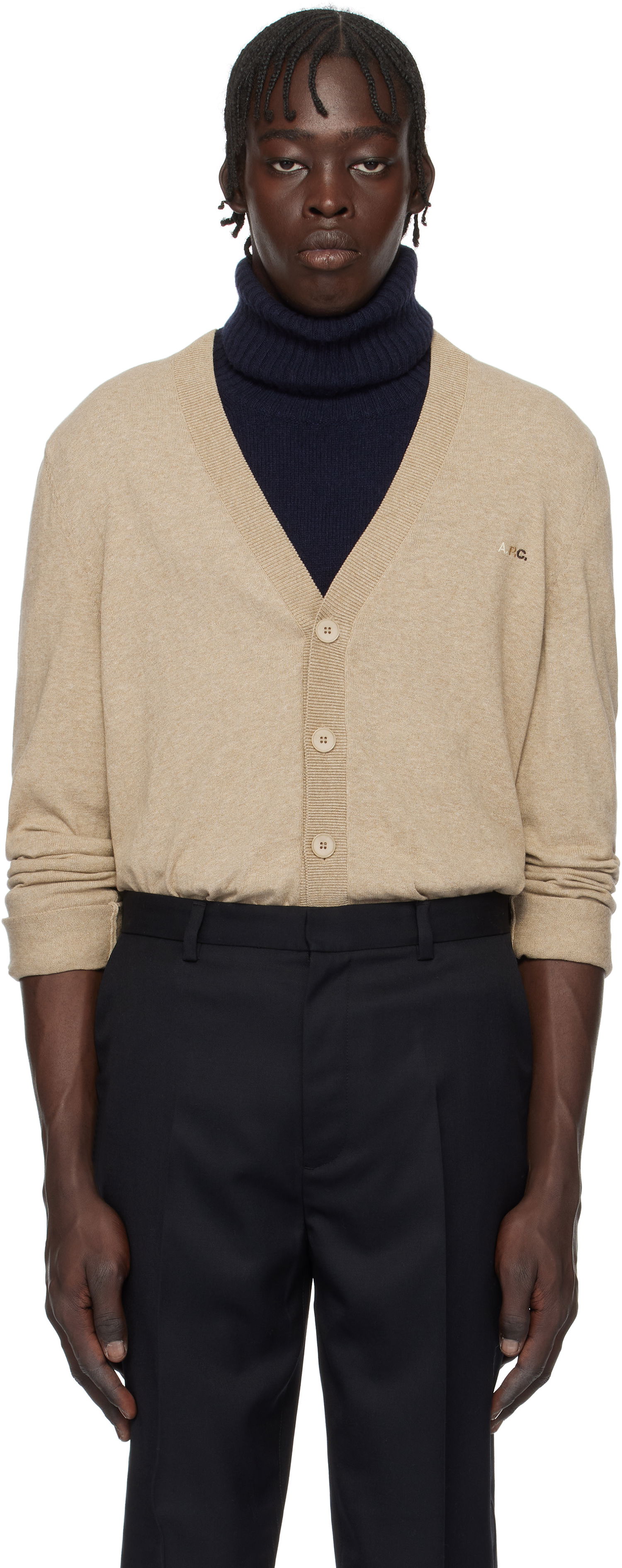 Sveter A.P.C. Cardigan Béžová | COEZJ-H22315, 0