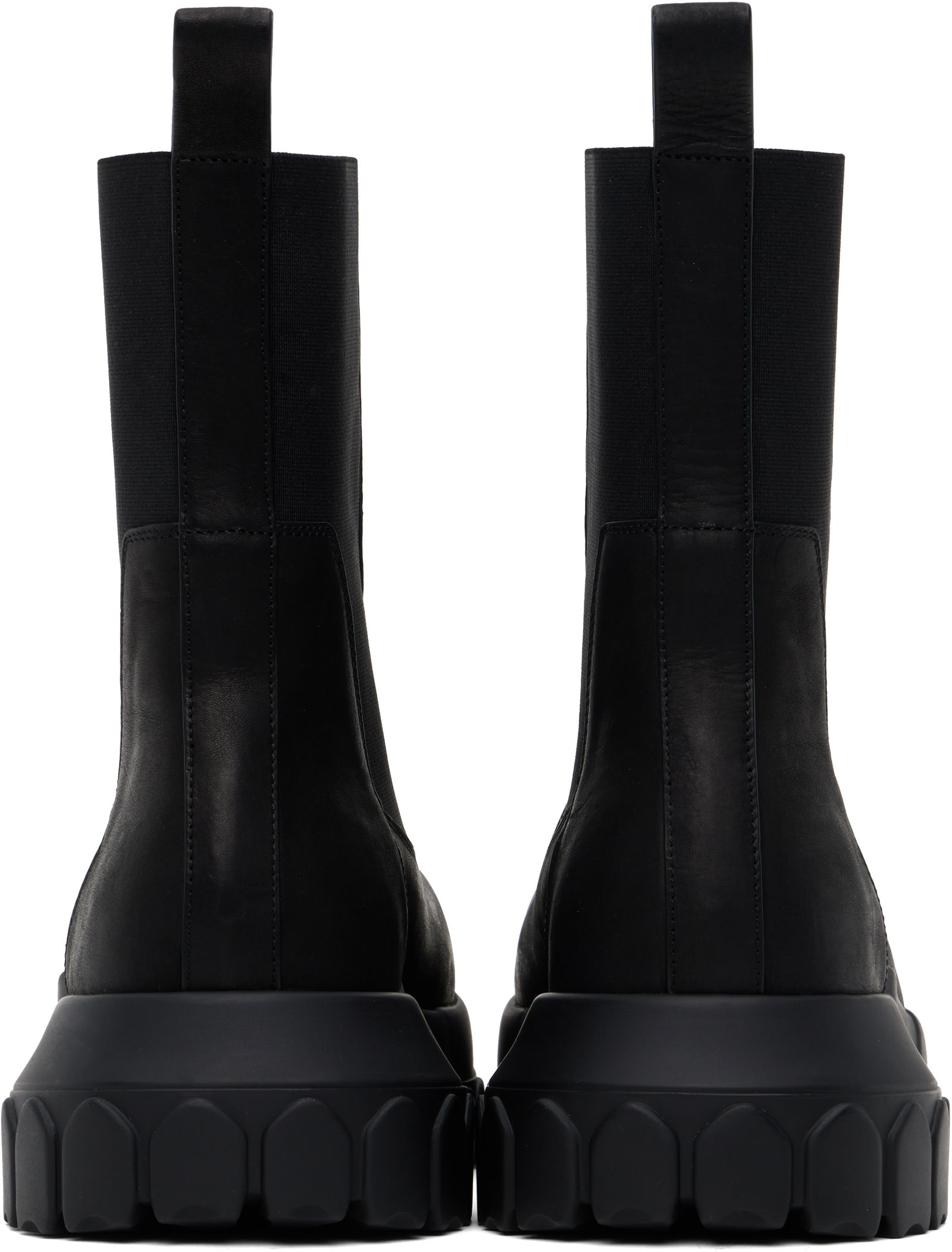 Rick Owens Hollywood Beatle Bozo Tractor Chelsea Boots