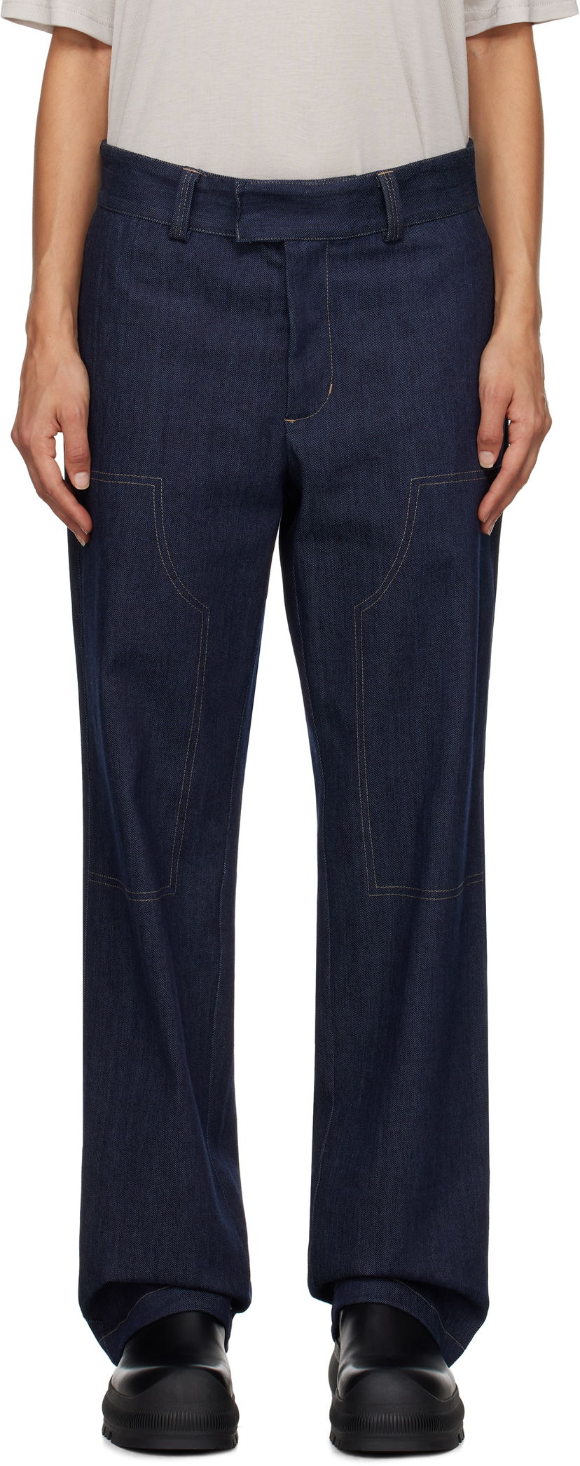 Džínsy Soulland Indigo Denim Emery Jeans Modrá | 42032-1316