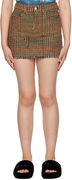 Stella McCartney Check Miniskirt