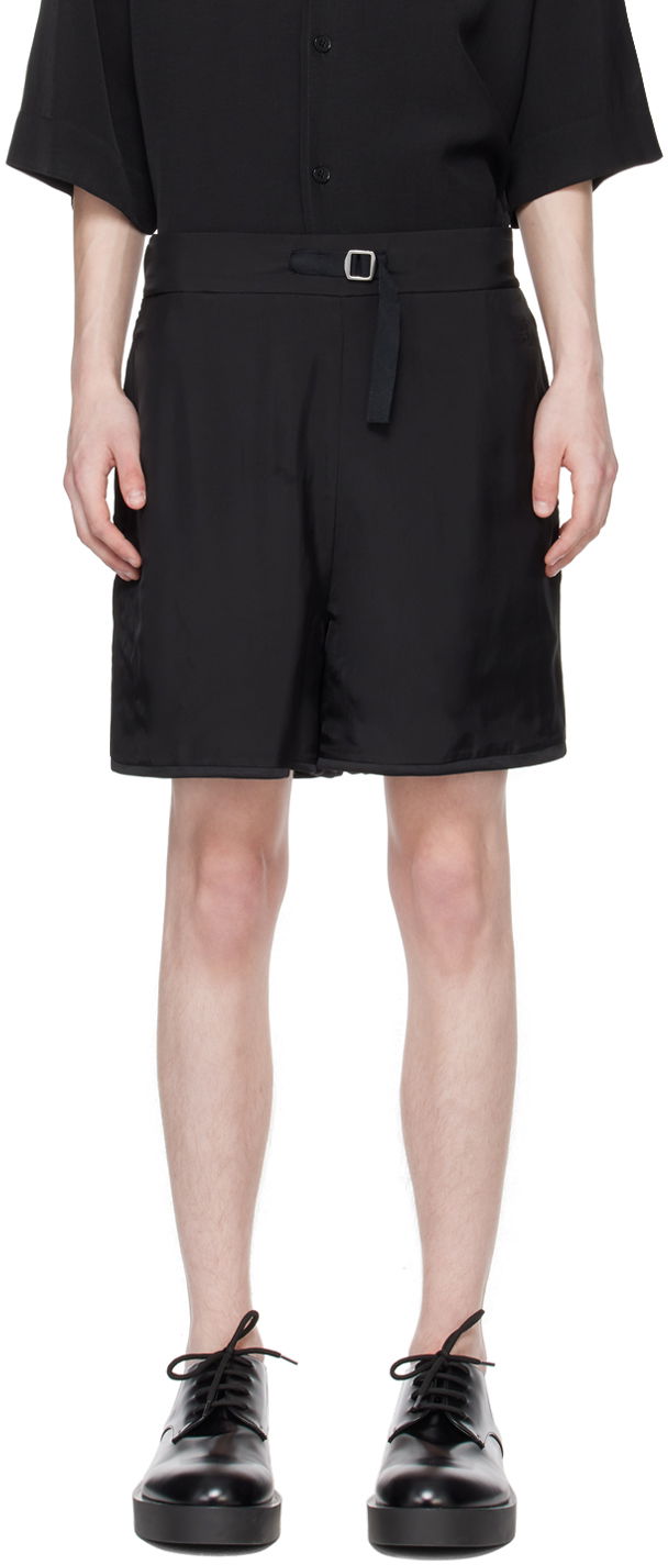 Šortky Jil Sander Oversized Reversible Shorts Čierna | J22MU0117_JTN323, 0