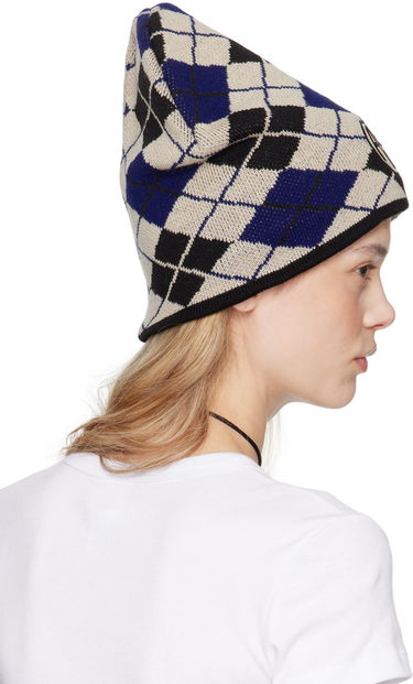 Kulicha Anna Sui Anna Sui Argyle Patch Beanie Rôznofarebný | 624U90, 2