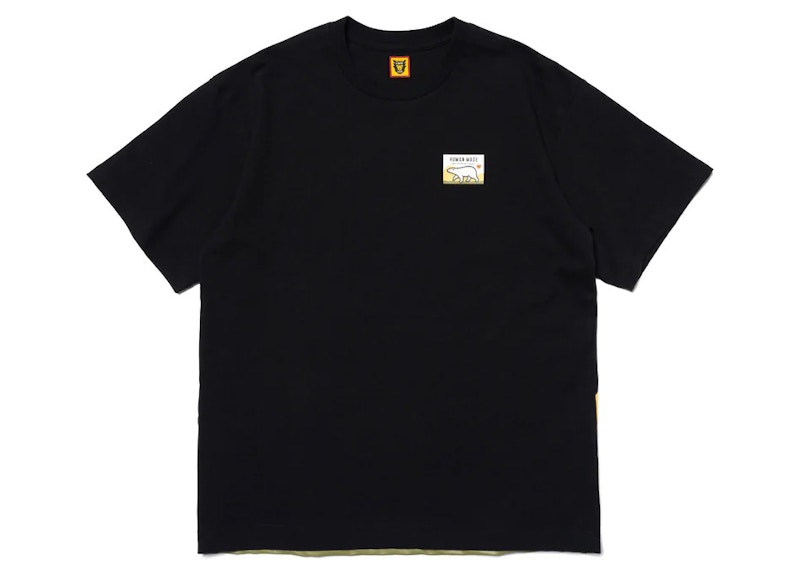 Tričko Human Made Graphic Print Cotton T-Shirt Čierna | HM25CS034