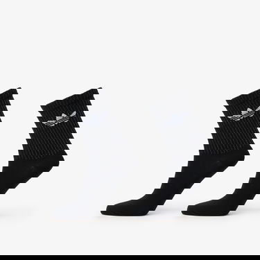 Ponožky adidas Originals adidas Reflective Crew Socks 2-Pack Čierna | JX5222, 0