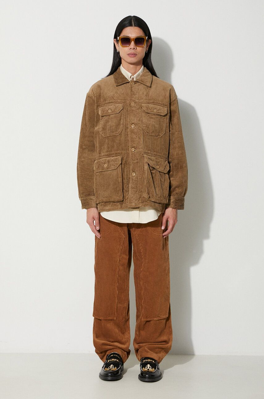 Košeľa Engineered Garments Shirt Jacket Hnedá | 23F1D060.SD016, 1