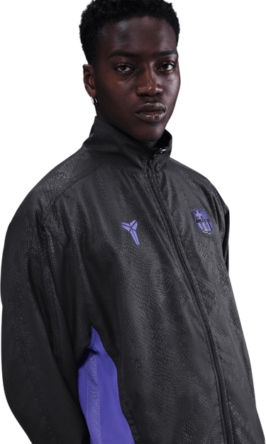 Bunda Nike Kobe FC Barcelona Graphic Track Jacket Čierna | hm4217-010, 3