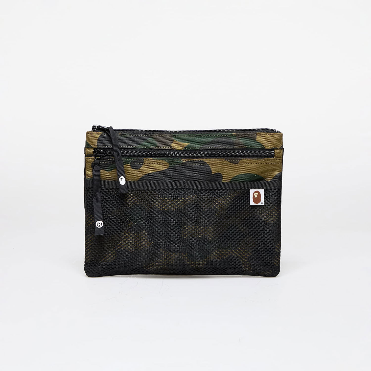 Taška cez rameno BAPE A BATHING APE 1St Camo Cordura Sacoche Green 1L Zelené | 001SGK301001M GRN, 0