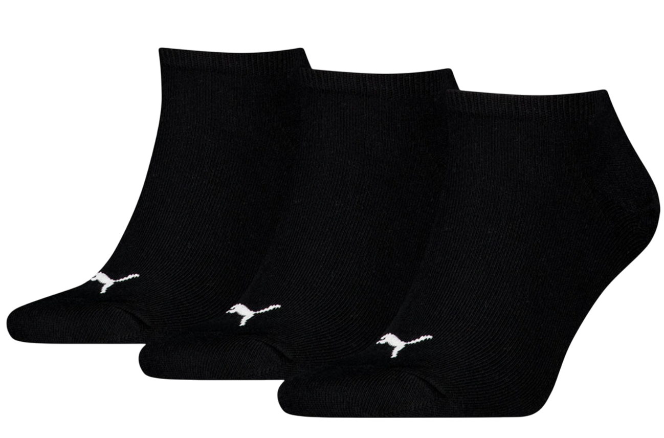 Ponožky Puma Puma Plain 3-Pack Socks Čierna | 701231277-200, 0