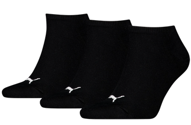 Ponožky Puma Puma Plain 3-Pack Socks Čierna | 701231277-200, 0