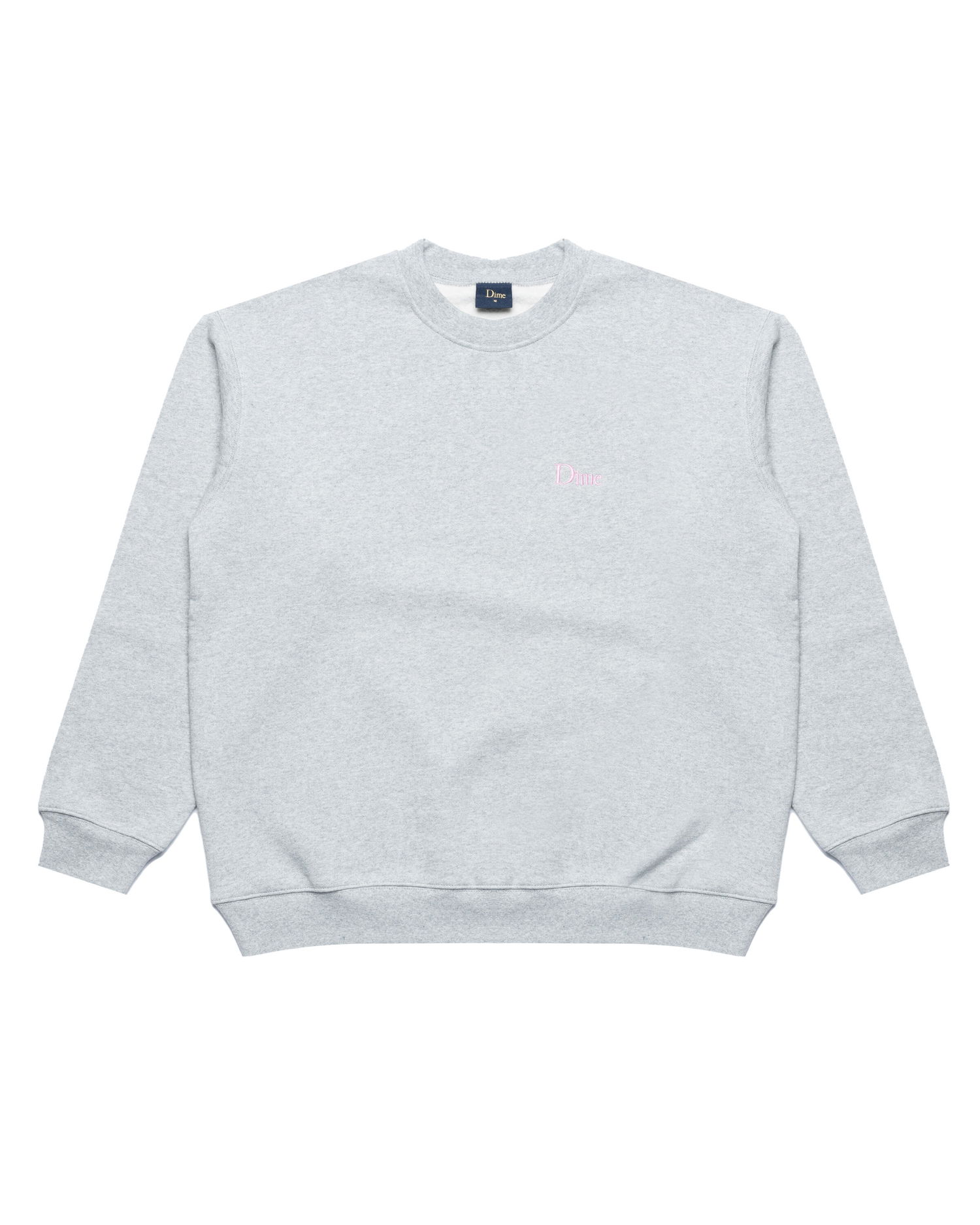 Mikina Dime Classic Logo Crewneck Sweatshirt Šedá | DIMEHO2442GRY, 0