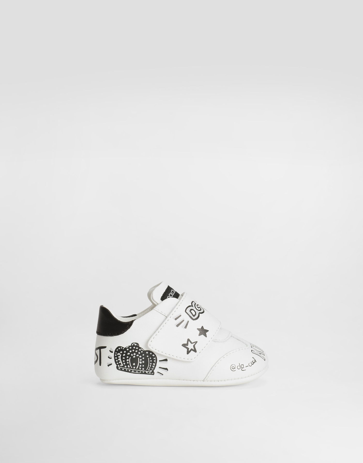 Doplnky Dolce & Gabbana Dolce & Gabbana Printed Nappa Leather Biela | DK0117AS827HWF57, 0
