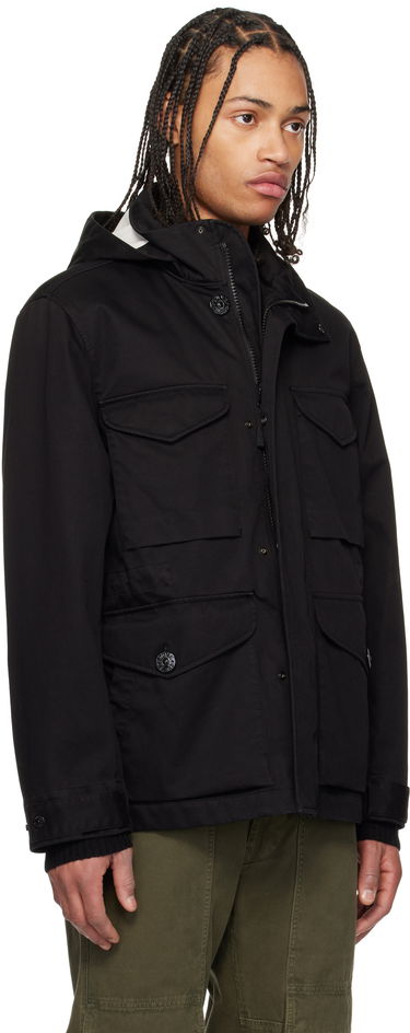 Parka Stone Island Stone Island Field Raso Gommato 3L Jacket Čierna | K1S15 4100064 S0034, 1