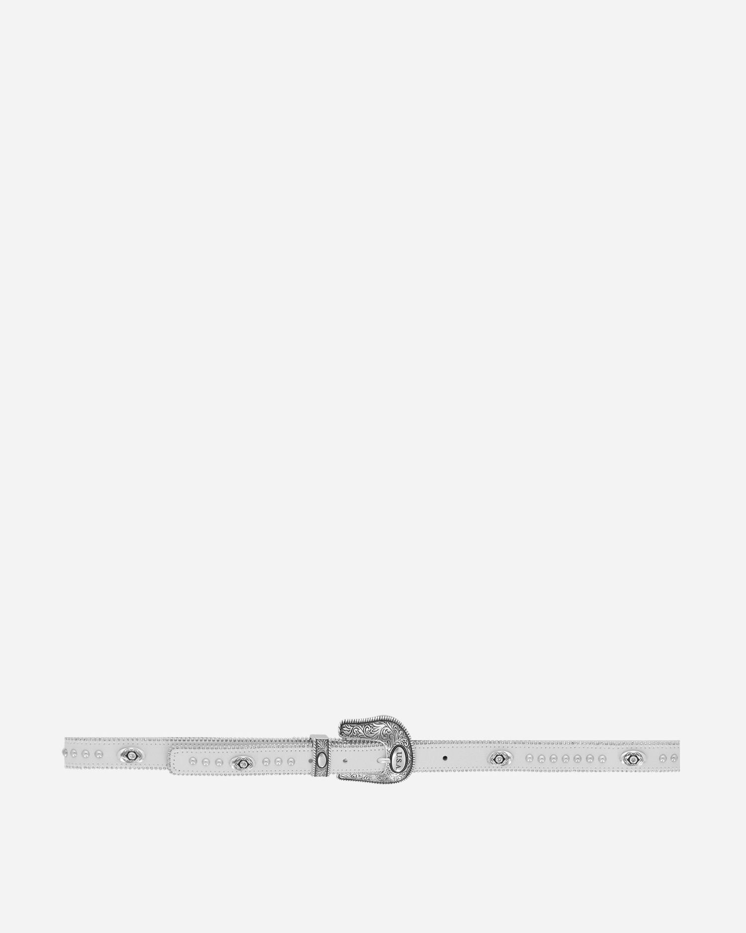 Opasok GUESS Studded Eyelet Belt Biela | W5GZ19L0WG0 G046, 1