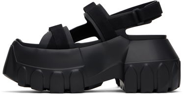 Starostlivosť o obuv Rick Owens Rick Owens Hollywood Mega Tractor Heeled Sandals Čierna | RP01E7866 LOO, 2