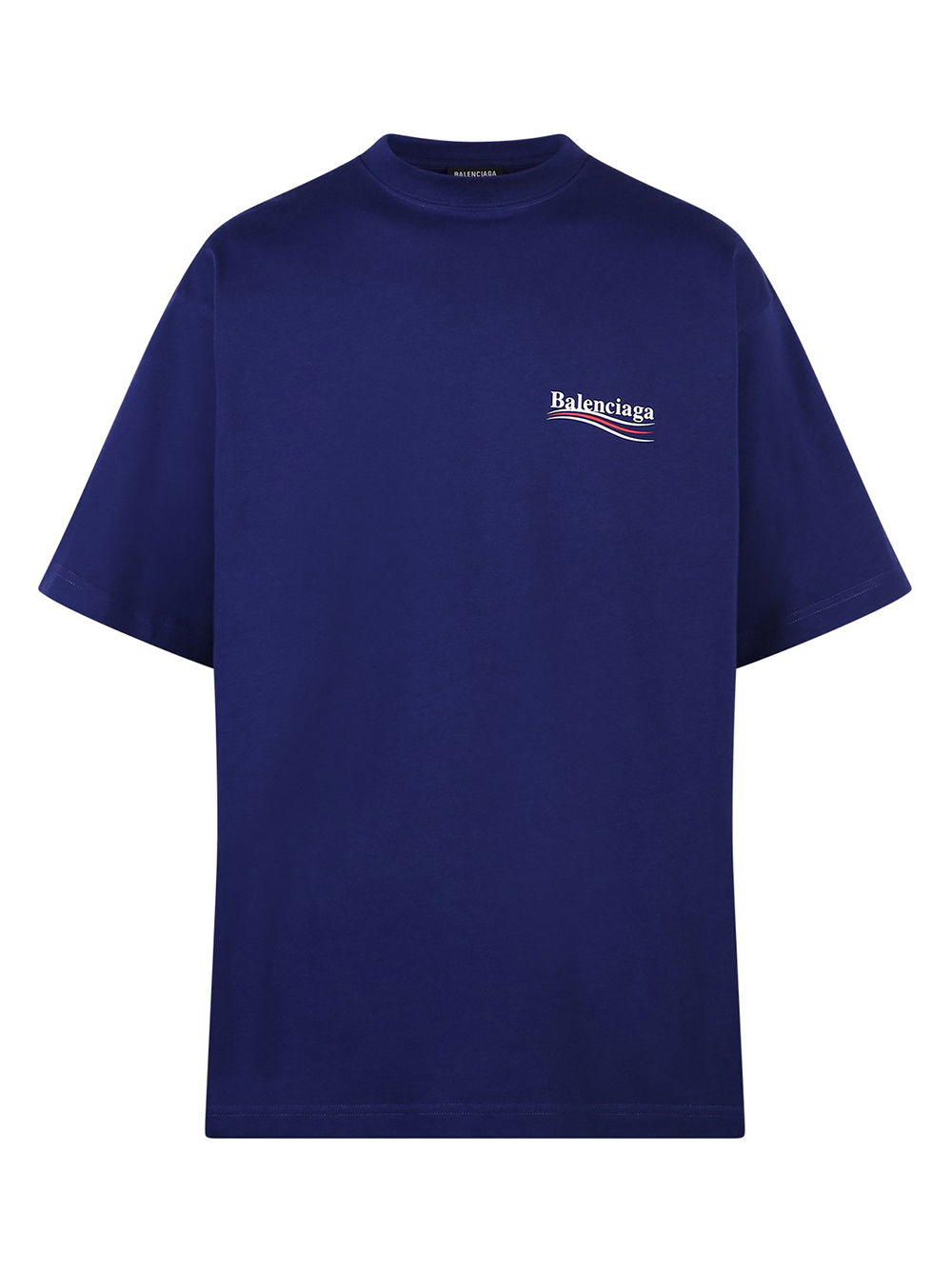 Tričko Balenciaga Political Campaign Oversized T-Shirt Navy | 641675TIV521195, 0