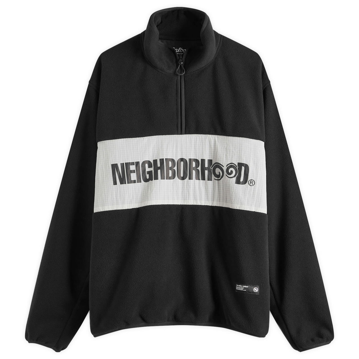 Mikina Neighborhood Malbon Golf x  Poler Fleece Jacket, Size Large Čierna | 251TS54N-JKM04-BLK, 1