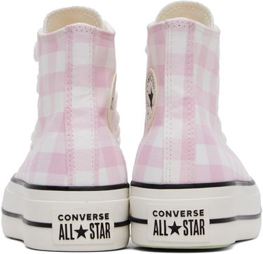 Tenisky a topánky Converse Chuck Taylor All Star Lift Platform Gingham Ružová | A13663C, 0