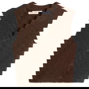 Sajeanne Hairy Knit Vest Top