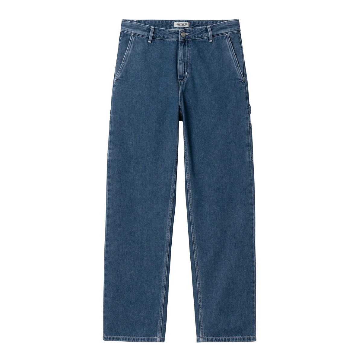 Pierce Pant Straight "Blue stone washed"