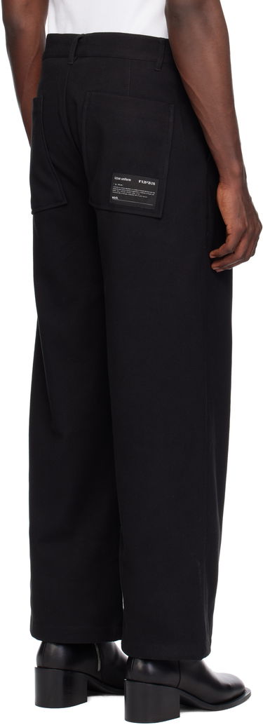 Nohavice izzue Relaxed Fit Twill Pants Čierna | IZXPTL6137W4NBKX, 2