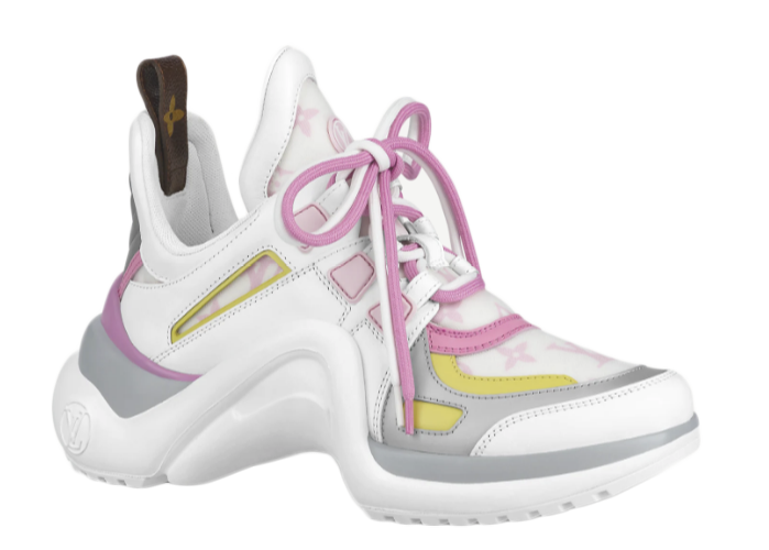 Tenisky a topánky Louis Vuitton Archlight Pink Yellow W Ružová | 1A8NTL, 0