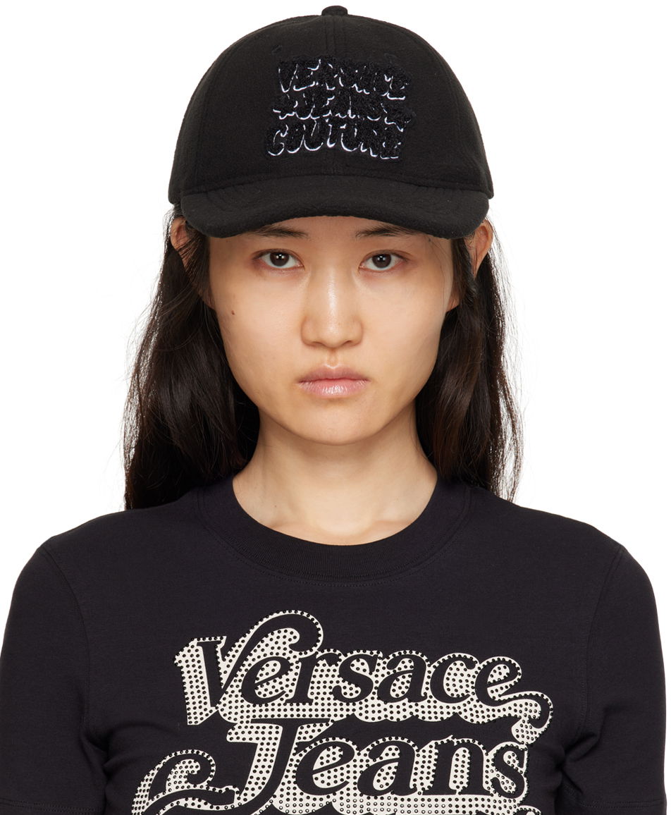 Šiltovka Versace Jeans Couture Logo Cap Čierna | E75VAZK27_EZS825, 0