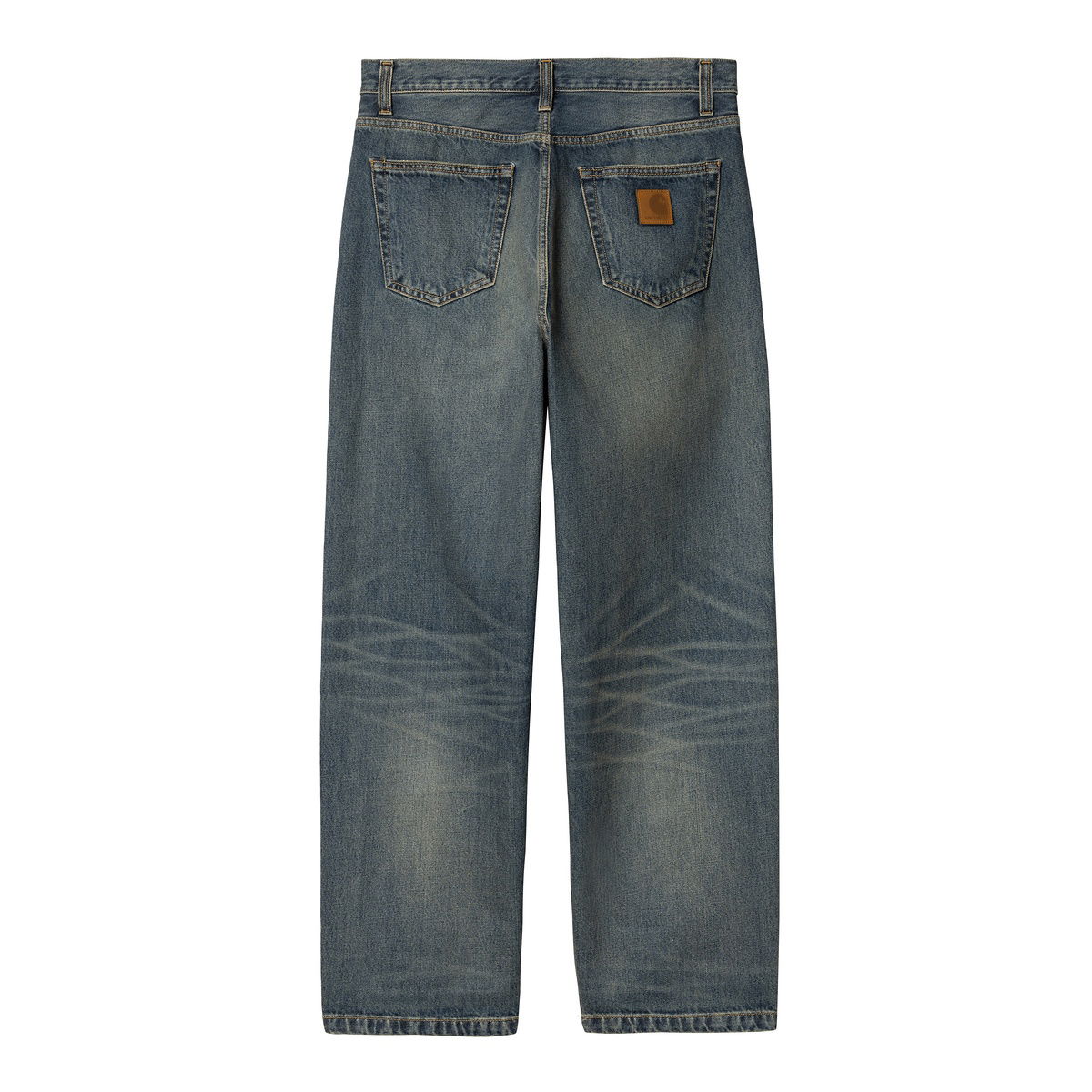 Džínsy Carhartt WIP Landon Blue Denim Jeans Modrá | I034733_24, 0