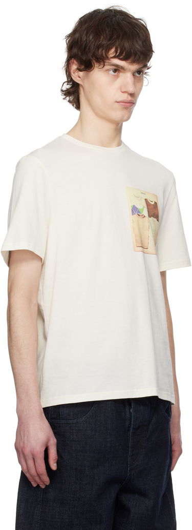 Tričko Jacquemus Jacquemus Vintage Print T-Shirt Béžová | 25E255JS326-2461, 1