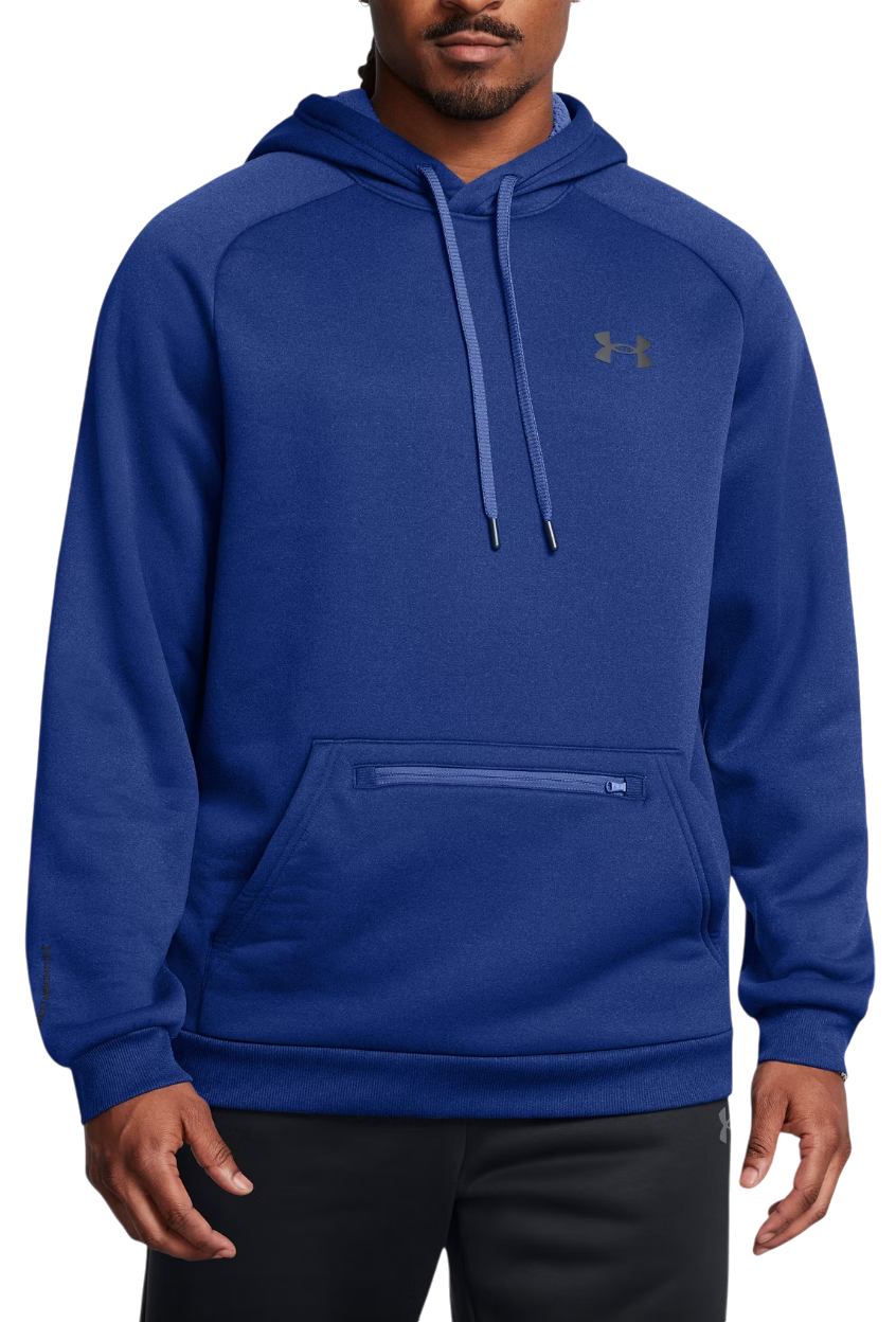 Mikina Under Armour Armour Fleece Hoodie Modrá | 1389342-432, 0