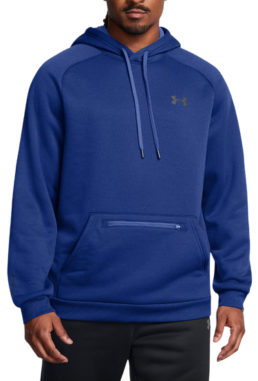 Mikina Under Armour Armour Fleece Hoodie Modrá | 1389342-432, 0