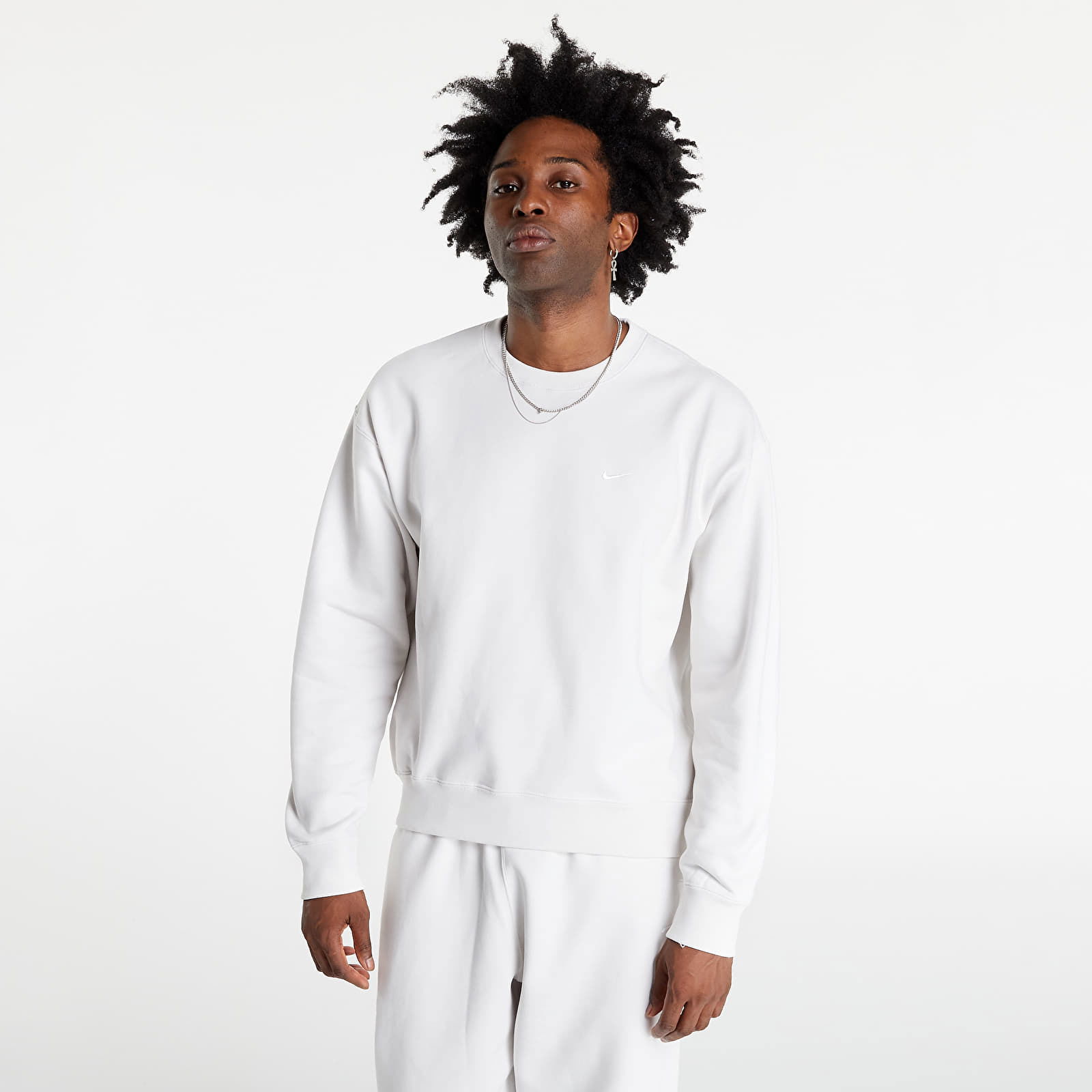 Solo Swoosh Fleece Crew