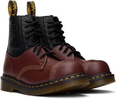 Doplnky Maison Margiela MM6 Maison Margiela x Dr. Martens 1460 Twist ST Boots Vínová | S66WU0125 P8029, 3