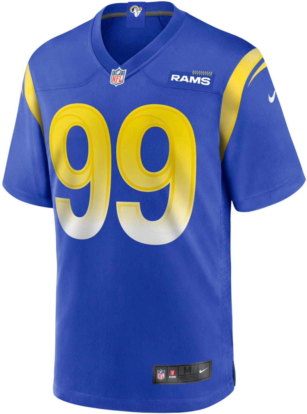 Dres Nike NFL LA Rams Aaron Donald 99 Home Jersey Modrá | 67nm-lrgh-95f-2na-67nm-lrgh-95f-2na, 0