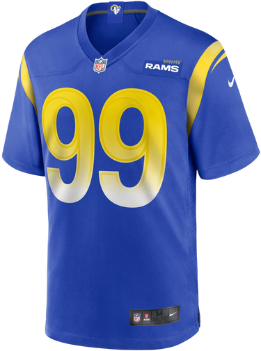 Dres Nike NFL LA Rams Aaron Donald 99 Home Jersey Modrá | 67nm-lrgh-95f-2na-67nm-lrgh-95f-2na, 0
