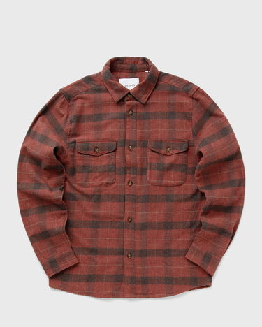 Košeľa Les Deux Flannel Check Shirt Červená | LDM410199-844630, 0