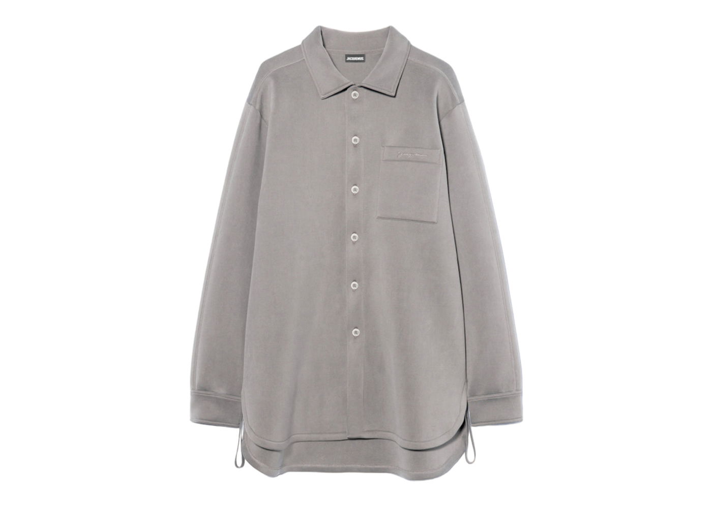 Košeľa Jacquemus La Chemise Guimauve Šedá | 225JS013-2030-950, 0