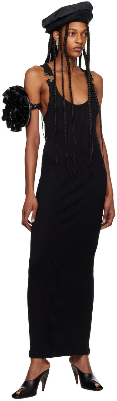 Šaty Jean Paul Gaultier Jean Paul Gaultier Strapped Maxi Dress Čierna | 24/25-F-RO118-J054-00, 3
