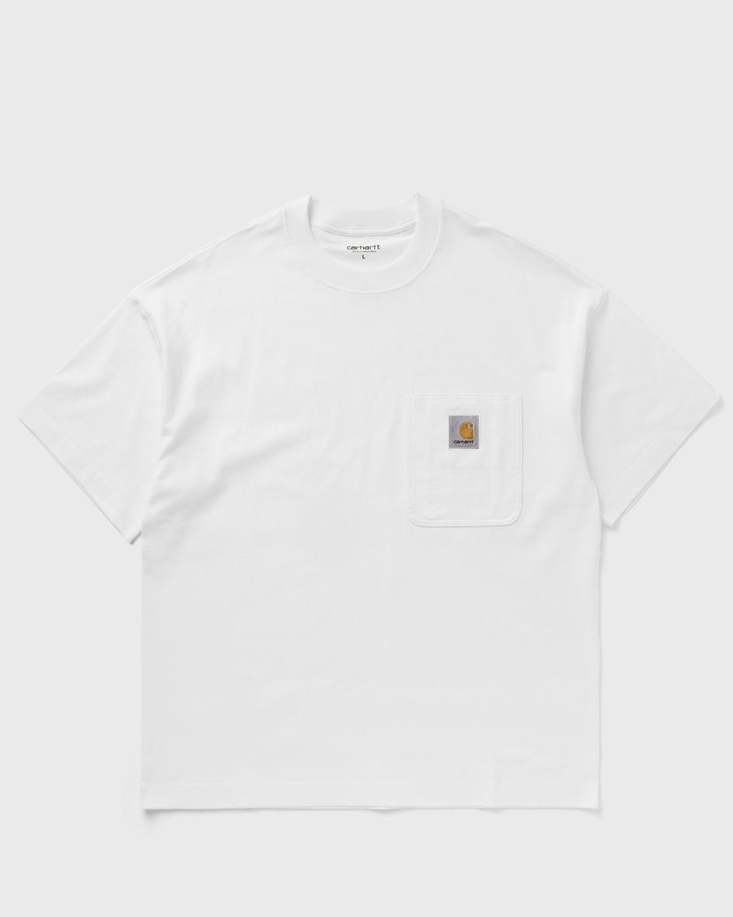 Tričko Carhartt WIP Short Sleeve Work Pocket T-Shirt Biela | I035523-02.XX