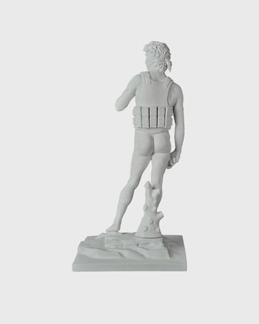 Home decor Medicom Toy Brandalism Suicide Man Statue Biela | MED2408, 2