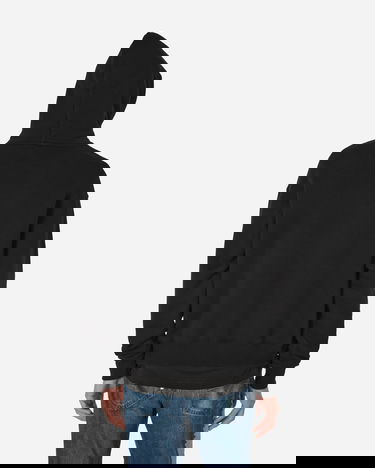 Mikina Off-White Stamp Logo Skate Popover Hoodie Čierna | OMBB085F23FLE0011001, 3