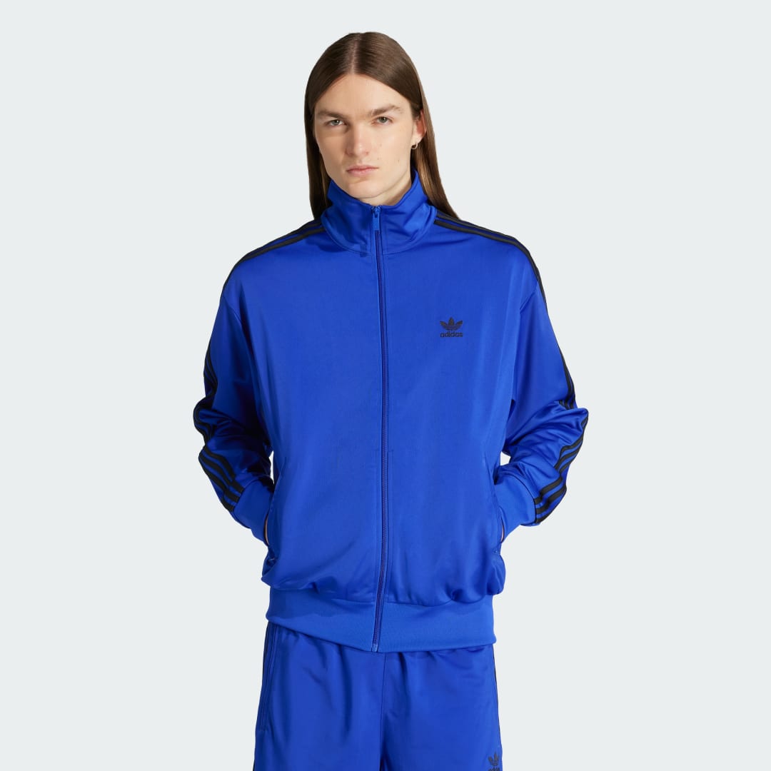 Bunda adidas Performance Adicolor Classics Firebird Track Jacket Modrá | JY1346, 0